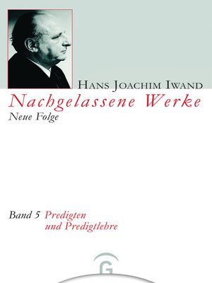 cover image of Predigten und Predigtlehre